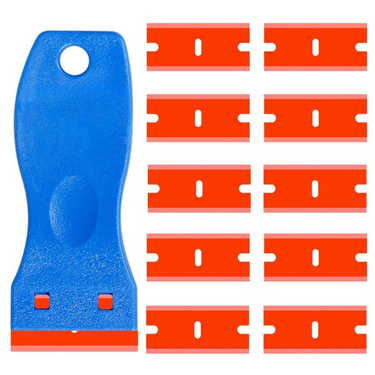Plastic Razor Blade Scraper + 10 Blades Detailer South Africa.