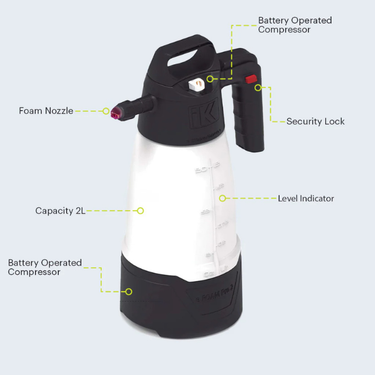 IK eFoam Pro 2 Electric Foam Sprayer IK Sprayers.