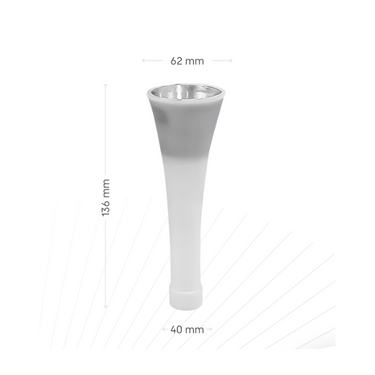 016 Plastic Nozzle with Stainless Steel Interior BenBow.