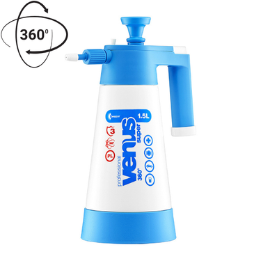 Venus Super 360 Cleaning Pro+: 1.5L Compression Sprayer Kwazar.