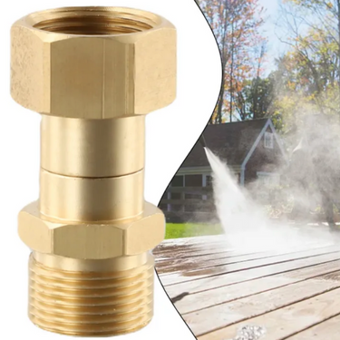 360 Degree Brass Rotating Swivel Joint Connector Detailer South Africa.