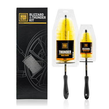 Blizzard & thunder Professional wheel cleaning brush kit - Work Stuff Work Stuff Wheel Brush Detailer South Africa.