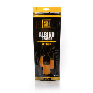 Detailing Albino Orange Detailing Brush 3 pack - Work Stuff Work Stuff Detailing Brush Detailer South Africa.