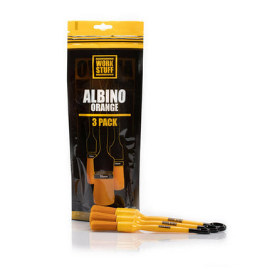 Detailing Albino Orange Detailing Brush 3 pack - Work Stuff Work Stuff Detailing Brush Detailer South Africa.