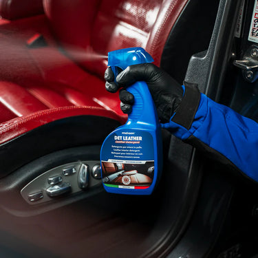 DET Leather- Car Leather Cleaner & Conditioner- Fra-Ber Fra-Ber Leather Cleaner Detailer South Africa.