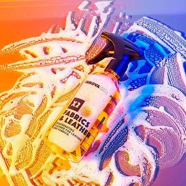 X2 Fabrics and Leather: Leather & Fabrics Cleanser- Innovacar Innovacar variation Detailer South Africa.