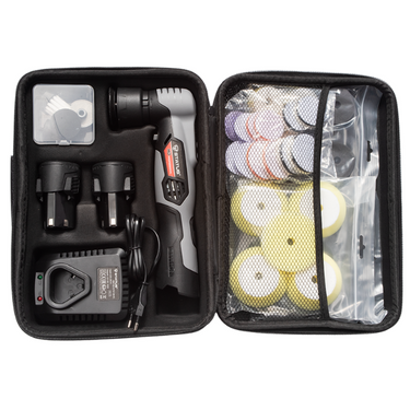 CXP12-50LI: 12V Cordless Mini Polisher Kit- Status Status Orbital Polisher Detailer South Africa.