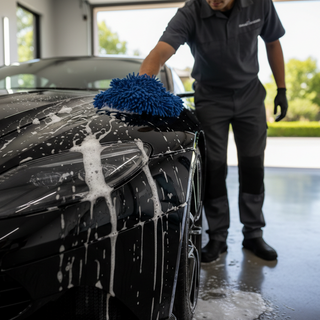 Contact Wash: How to Safely Wash Your Car After Prewashing