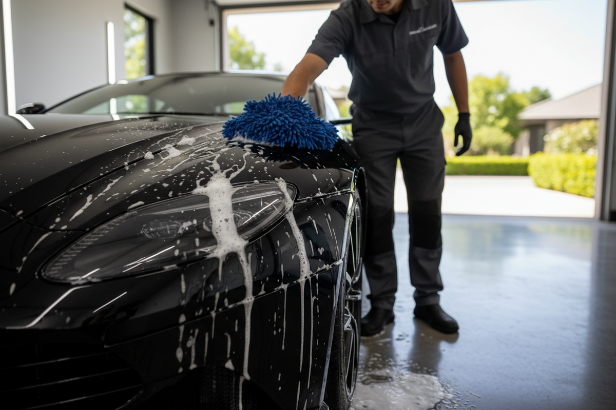 Contact Wash: How to Safely Wash Your Car After Prewashing