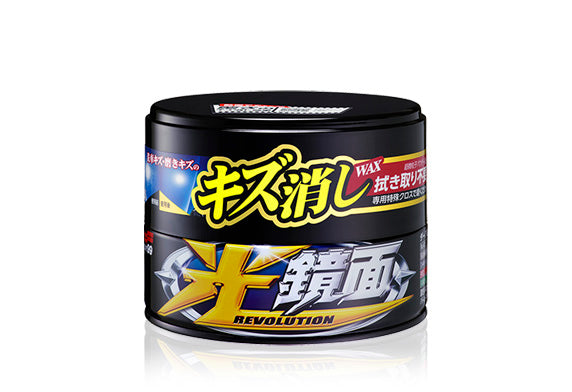 Soft99 New Scratch Clear Wax Mirror Finish - Dark & Black