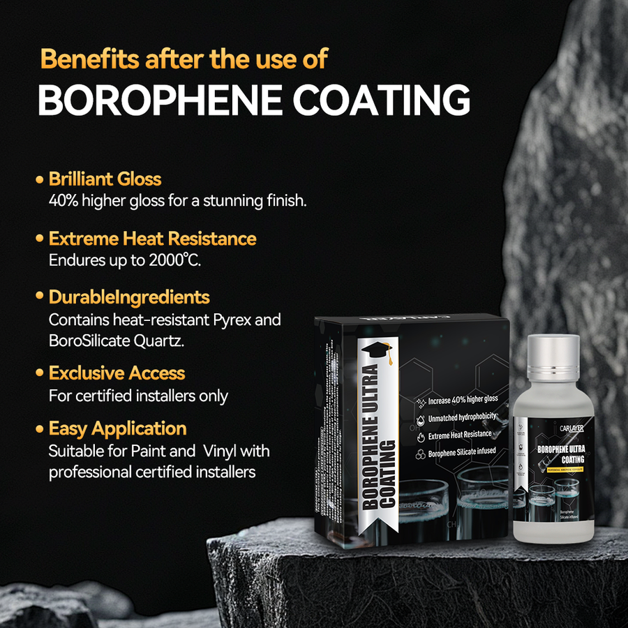 Borophene Ultra Coating: 5 Year Coating