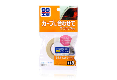 Soft99 Crepe Masking Tape: 18mm x 8m