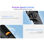 ShineMate Cordless Dual Action Polisher EB351-5/15 ShineMate .