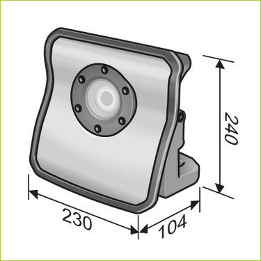 Led full spectrum light DWL 2500 10.8/18.0 - Flex Flex LED Light Detailer South Africa.