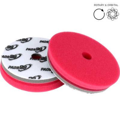 Pads 99 Red Sandwich Pad: 6 Inch Heavy Cutting Pad
