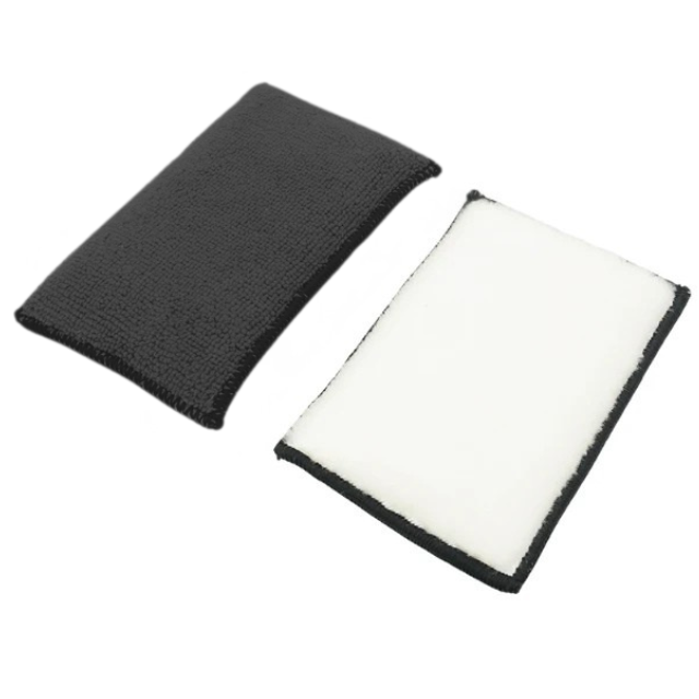 Double-Sided Microfibre Scrub Pad- Interior Cleaning Detailing Corporation.