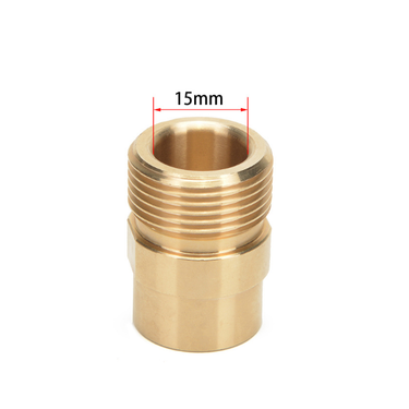 M22x1.5mm Male Thread with 15mm Hole Adapter for Trigger Guns