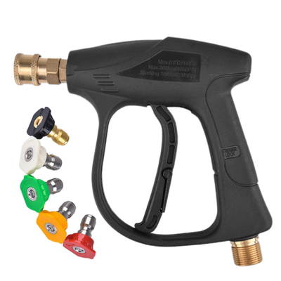 High Pressure Trigger Gun + Nozzles