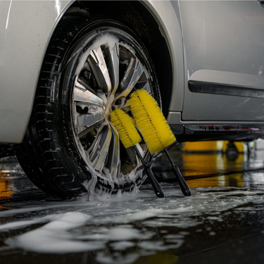 Soft Bristle Barrel Rim Brush- Set of 2 Detailing Corporation.