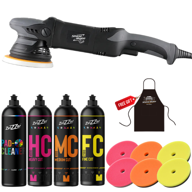 ShineMate EX620 5/15 Professional Paint Correction Kit