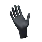 Black Nitrile Gloves: 100 pieces