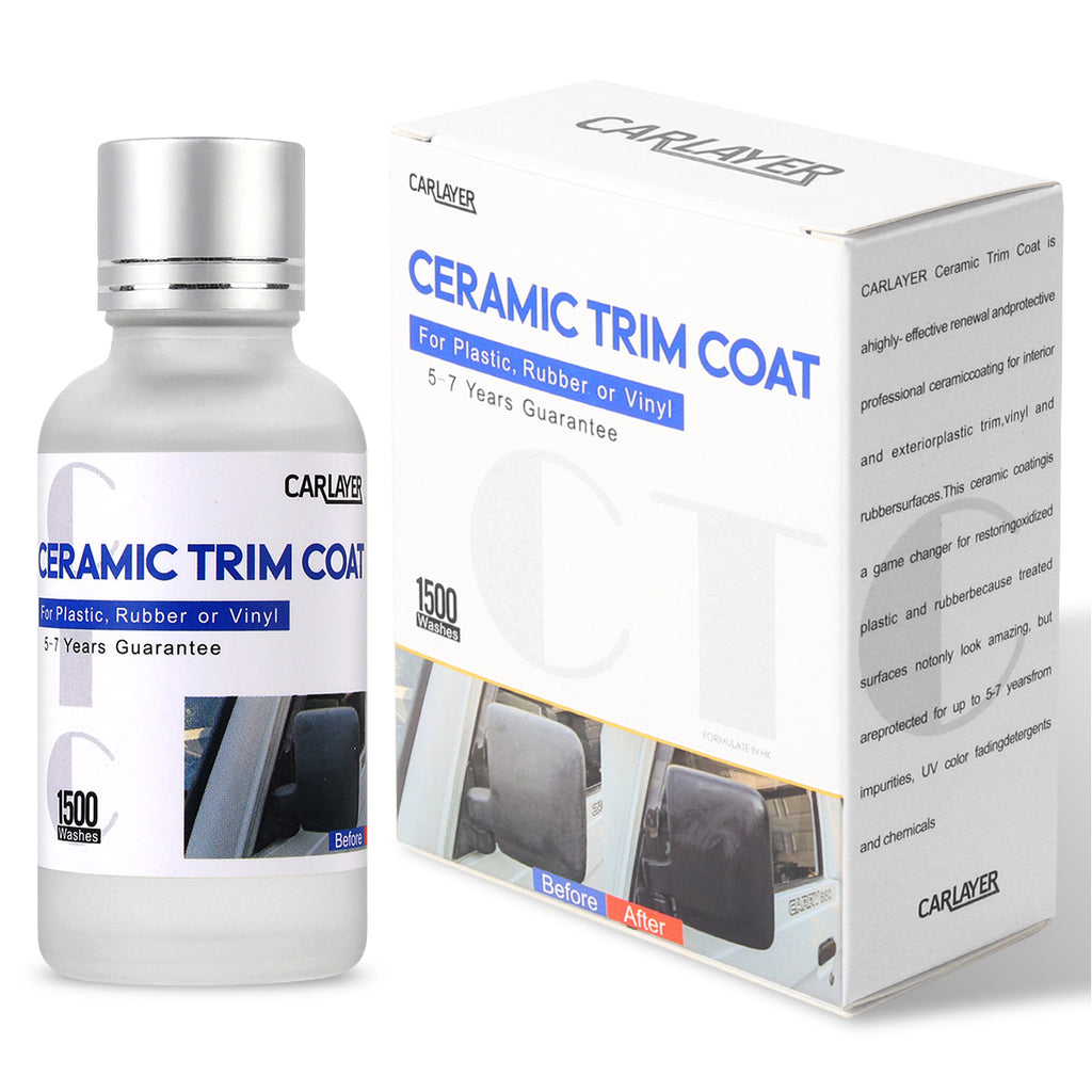 Ceramic Plastic Trim Coat: 5-Year Plastic Coating