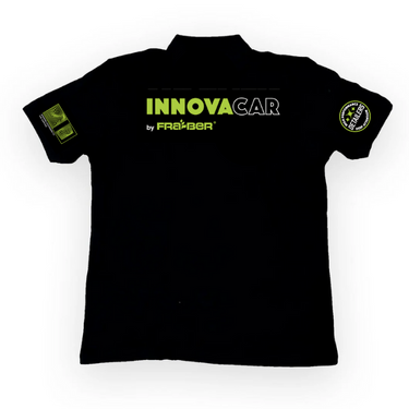Innovacar Branded Black Polo Shirt Innovacar.