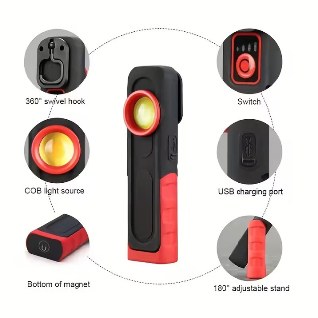 LED Detailing Inspection Light: 500 lumens Detailing Corporation.