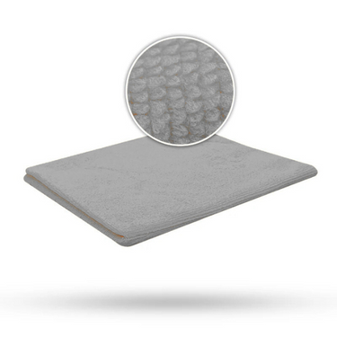 Smooth Edge: Edgeless Microfibre Cloth.