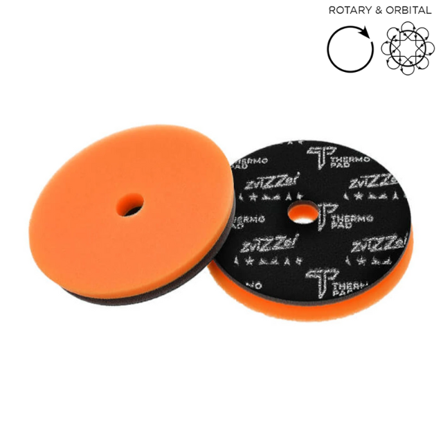 Thermo All-Rounder Orange Pad: Medium/One-Step Pad Zvizzer.
