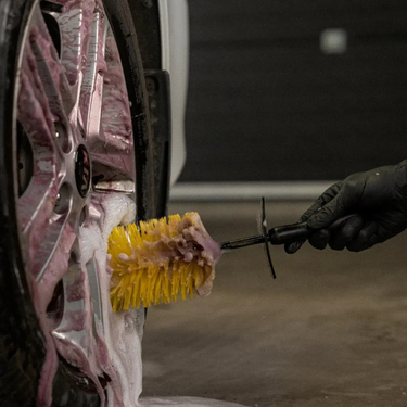 Soft Bristle Barrel Rim Brush- Set of 2 Detailing Corporation.