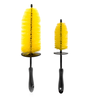 Soft Bristle Barrel Rim Brush- Set of 2 Detailing Corporation.