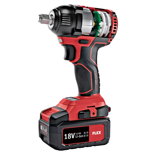 Flex Cordless Impact Wrench IW 1/2" 18.0-EC Flex.