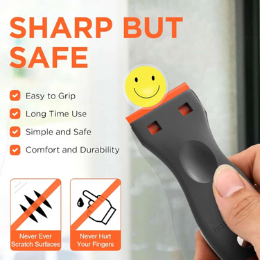 Plastic Razor Blade Scraper + 5 Blades Detailer South Africa.