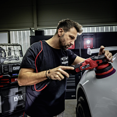 Flex 6 Inch Forced Rotation Polisher XCE 2 8 14-EC C