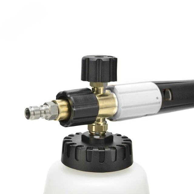 Foam Cannon Pro V2.0 with 1/4" Male Quick Connector Adapter MJJC.