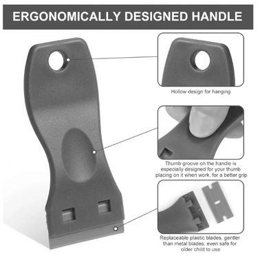 Plastic Razor Blade Scraper + 5 Blades Detailer South Africa.