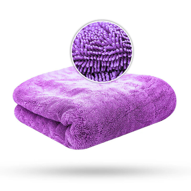 1400 GSM Double Sided Twisted Loop Drying Towel: 90x55cm Detailing Corporation.