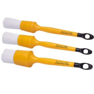 Soft Detailing Brushes (Set of 3) Detailing Corporation.