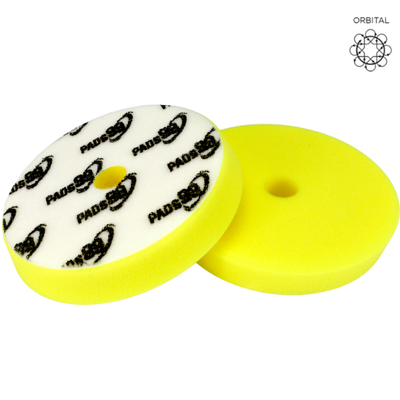 Pads 99 Yellow Twister Pad: 6 Inch Medium/One-Step Pad