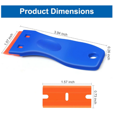 Plastic Razor Blade Scraper + 10 Blades Detailer South Africa.