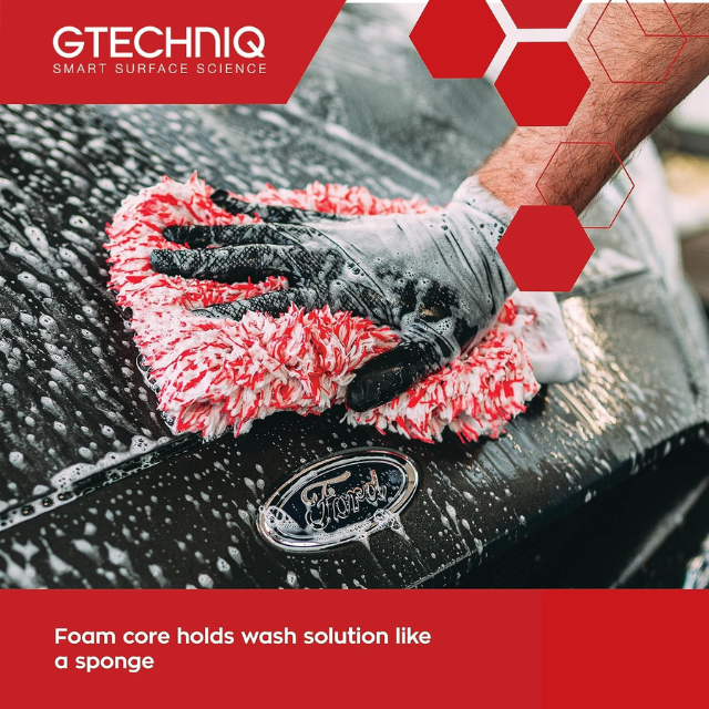 Microfibre Wash Mitt Gtechniq.