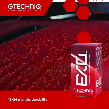 EXOv5 Ultra Durable Hydrophobic Ceramic Coating Gtechniq.