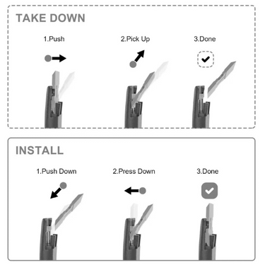 Plastic Razor Blade Scraper + 10 Blades Detailer South Africa.