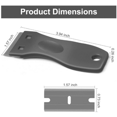 Plastic Razor Blade Scraper + 5 Blades Detailer South Africa.