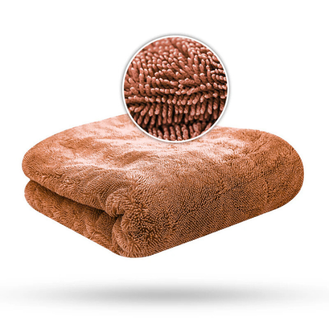 1400 GSM Double Sided Twisted Loop Drying Towel: 90x55cm Detailing Corporation.