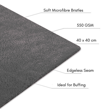 550 GSM Microfibre Buffing Cloth Detailing Corporation.