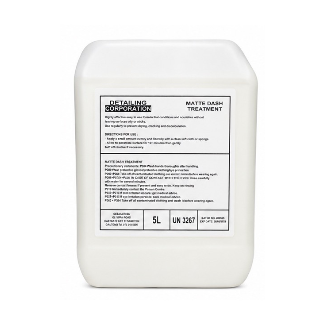 Door and Dash Plastic Treatment (5L)- Matte