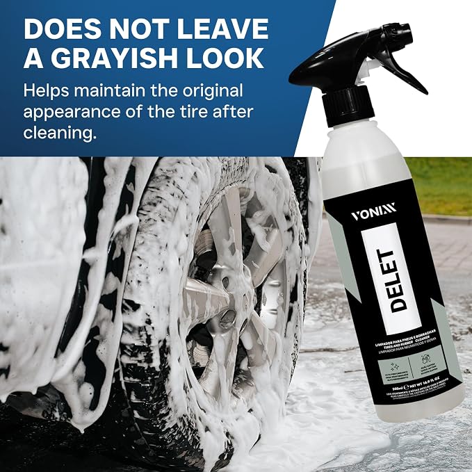Vonixx Delet High Performance Tire and Rubber Cleaner 500ml