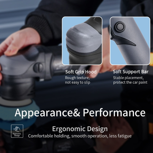ShineMate Cordless Dual Action Polisher Kit EB351-3/12